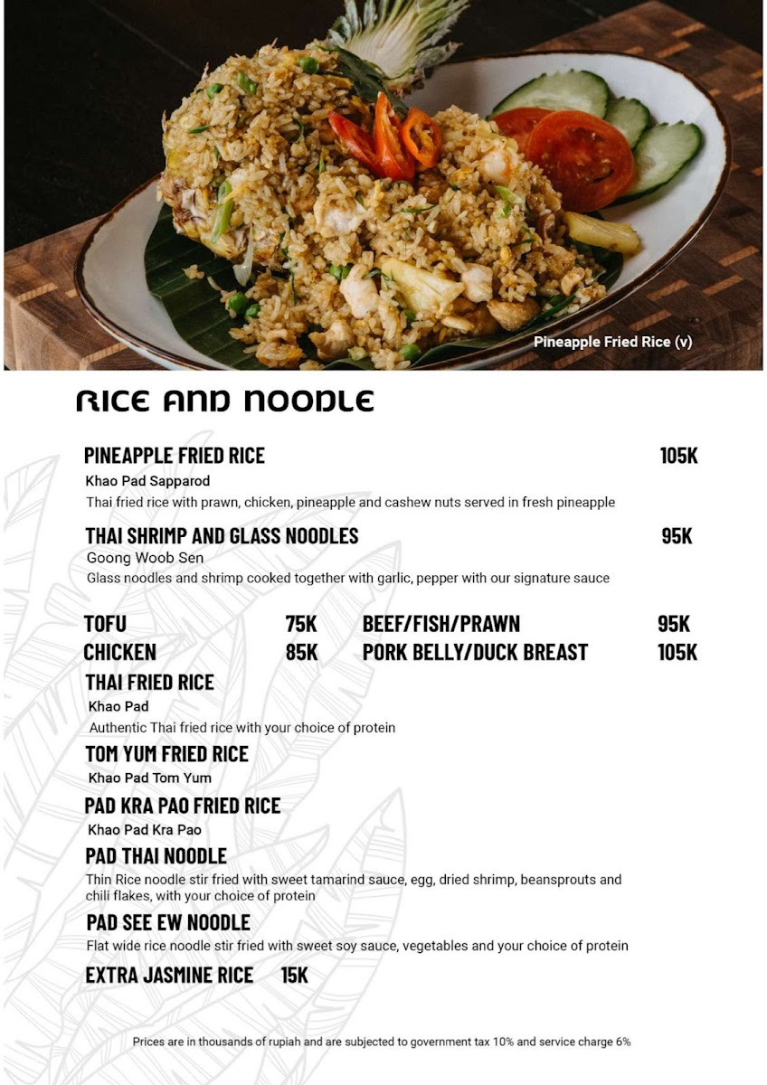 Oh My Thai - Sanur Menu - Image 5