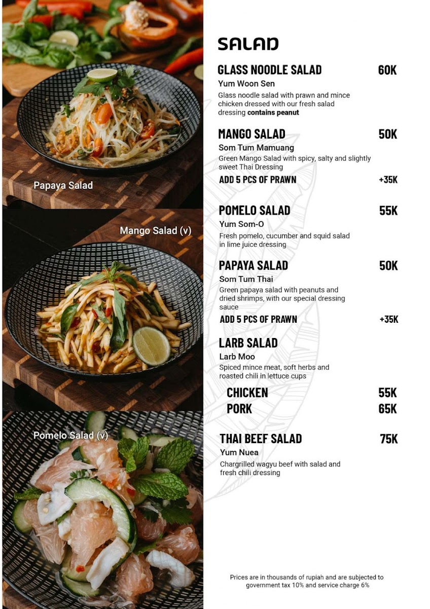 Oh My Thai - Sanur Menu - Image 6